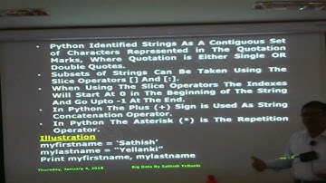 Hands-on Session - Machine Learning Using Python - Part 1 - FDP BDADL-2018