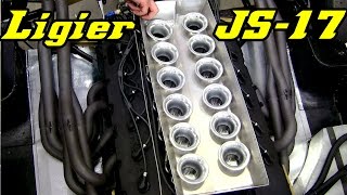 Ligier JS-17 with Matra V12 - Spa 2015 (incl. revving)