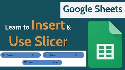 Master Google Sheets Slicer: Quick Guide to Insert and Use Filters