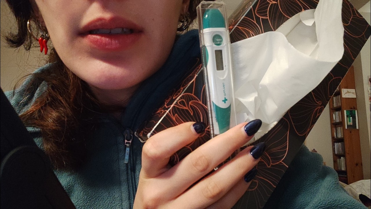 ASMR - Sei Malato e mi prendo cura di te  + lettura inaudible