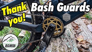 Do you need a bash guard? | Absolute Black Bash Guard | MTB Bash Guard