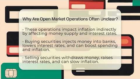 Why Are Open Market Operations Often Unclear? - Inflation Insight Channel