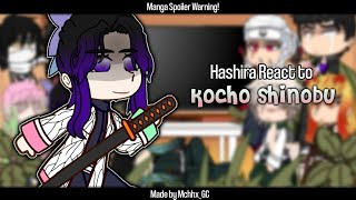 『 Hashira React to Eachother || 1\/9 || Kocho Shinobu || Manga Spoiler! ||  Mchhx_GC  』