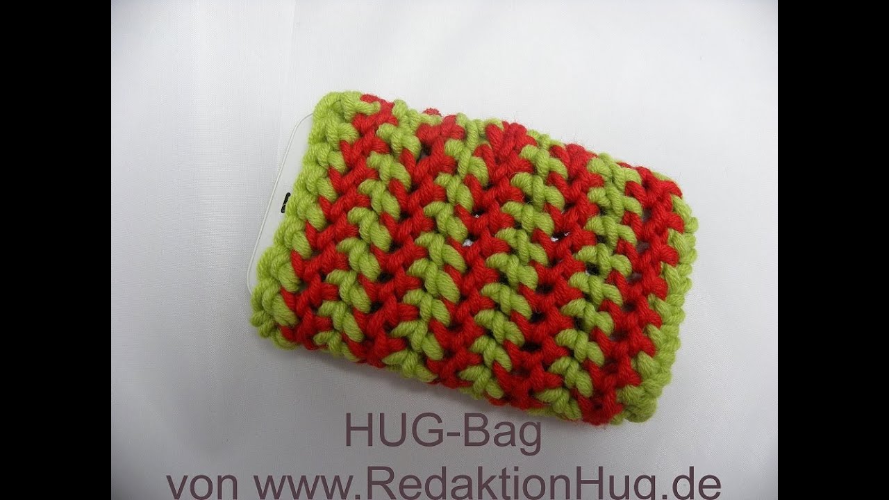 Häkeln - HUG-Bag für IPhone