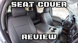 Vertex Synthetic Leather Seat Cover Review  Ford Super Duty