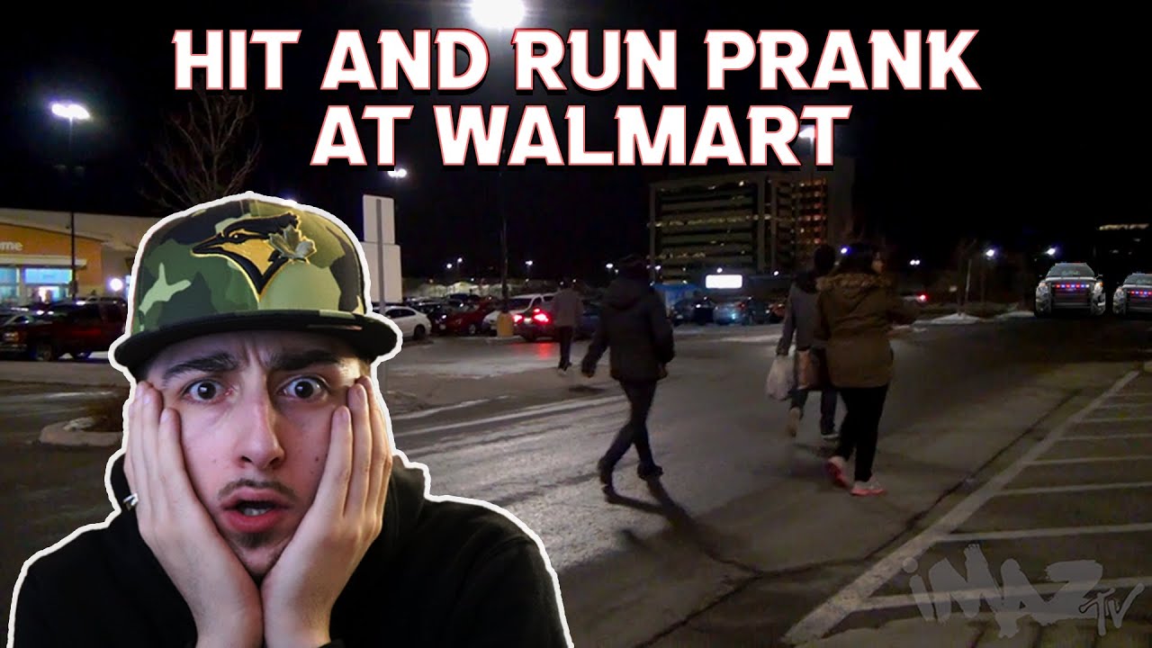 HIT & RUN PRANK AT WAL-MART