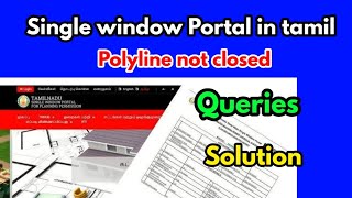 Autocad tutorial in tamil-civil tamil -Single window Portal queries