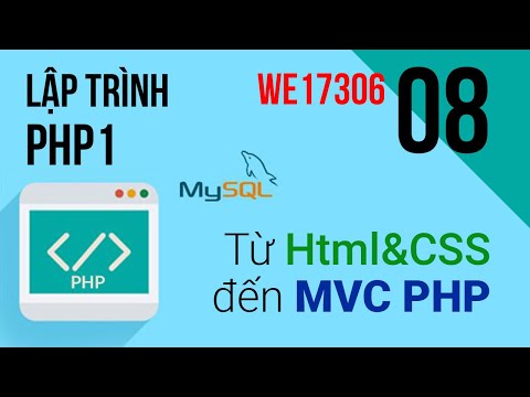 Từ html css đến mô hình MVC trong lập trình php