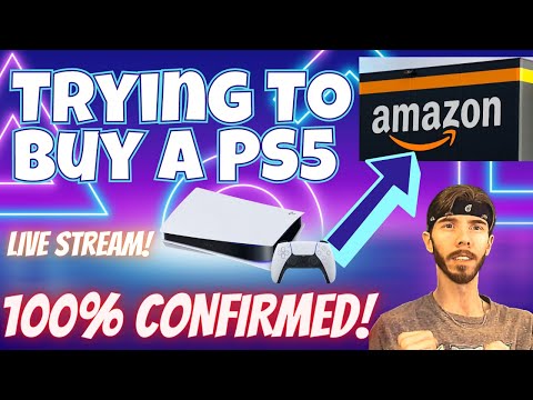 Attempting to Buy the PS5 from Amazon - PlayStation 5 Restock Stream