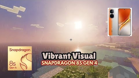 🔥 Snapdragon 8s Gen 4 Minecraft Bedrock Test | Vibrant Visuals on iQOO Neo 10!