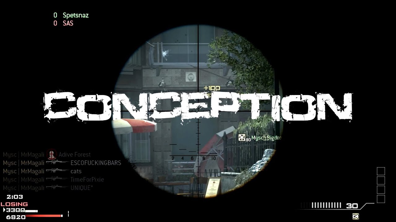 Mysc MrMagali & Mysc Peelow: Conception - A MW3 Dualtage