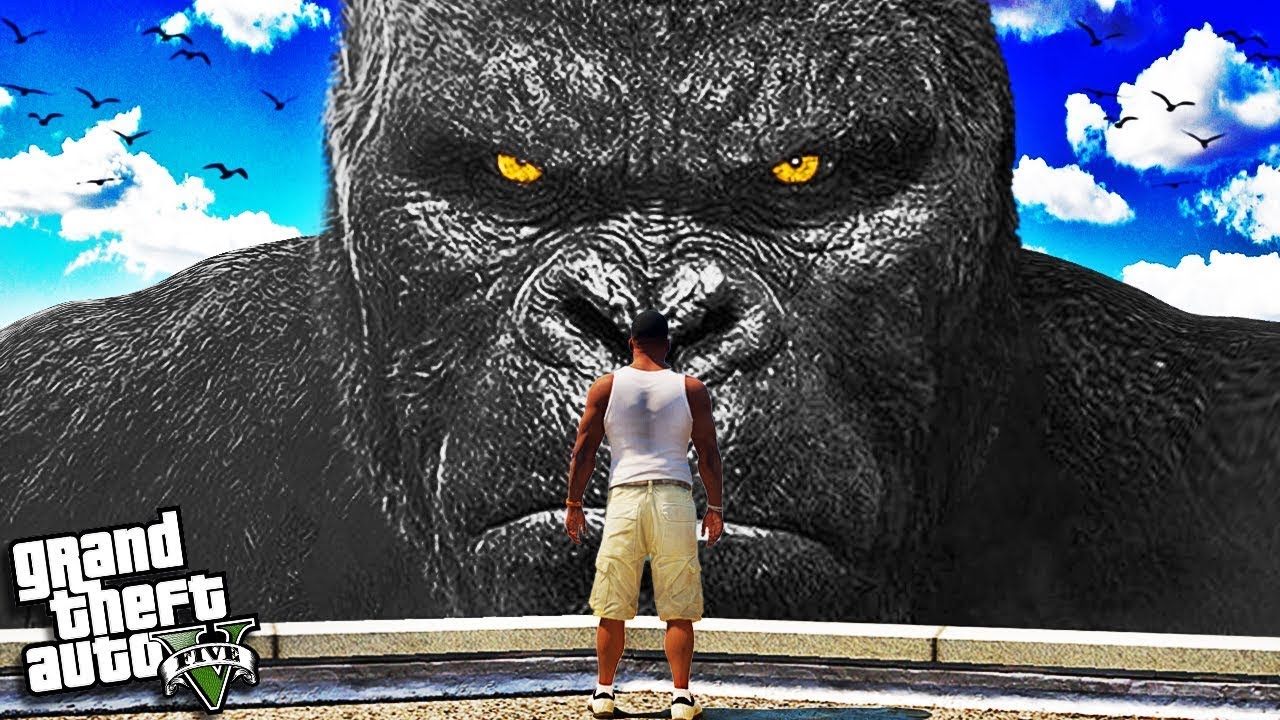 GTA 5 FRANKLIN Becomes KING KONG In GTA 5 GTA 5 Mods GTA V 