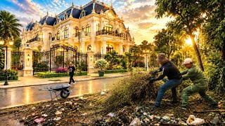 Download lagu We Were Shocked by the Sidewalk Outside a $10 Million Mansion — Incredible Cleanup Miracle!