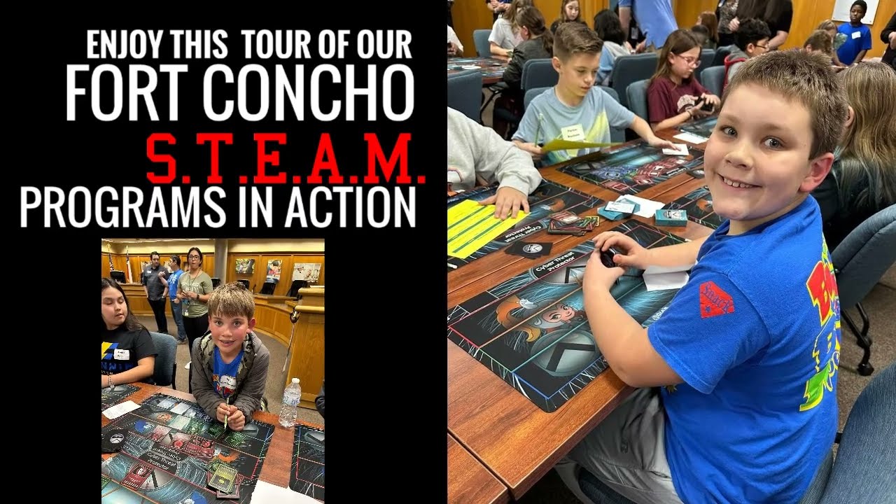 Fort Concho iUniversity STEAM Programs 2024