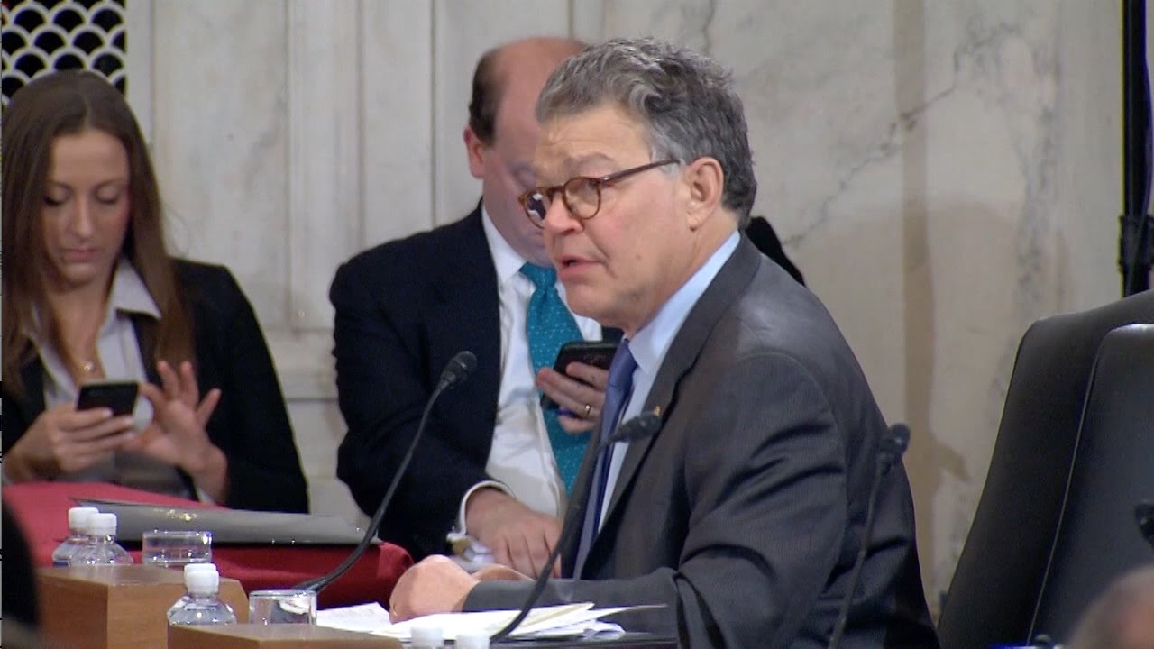 Sen. Franken Grills Trump Atty. Gen. Nominee Sessions On Voting Rights
