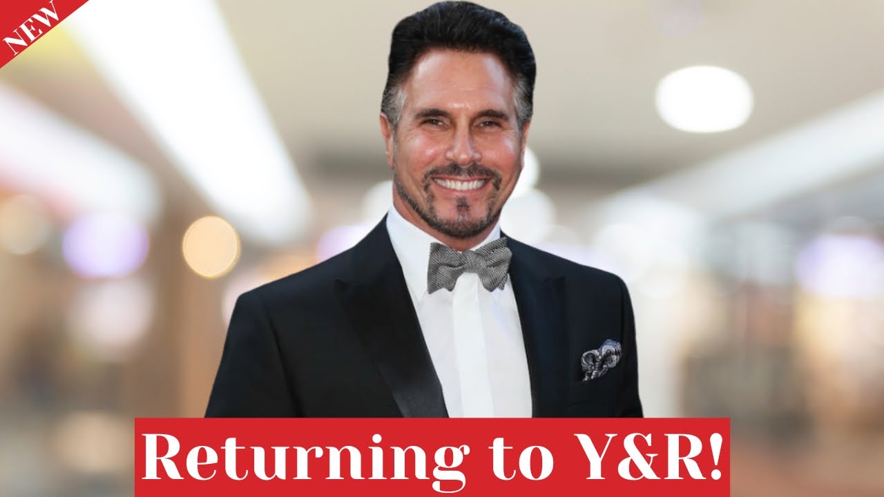 Don Diamont Returning to Y&R, Good News For Fans!