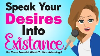 Speak Your Desires Into Existence With These Exact Words! 🌟 Abraham Hicks 2024