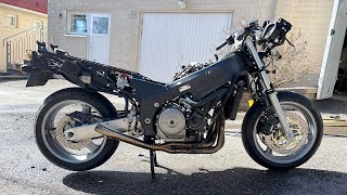Glorious CBR1100XX Blackbird #2 - The project starts