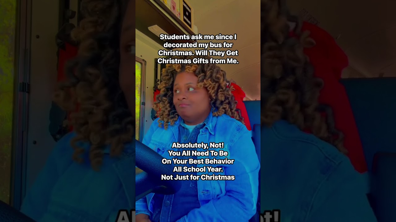 I Decorated the Bus… Now They Want Christmas Gifts 🎄