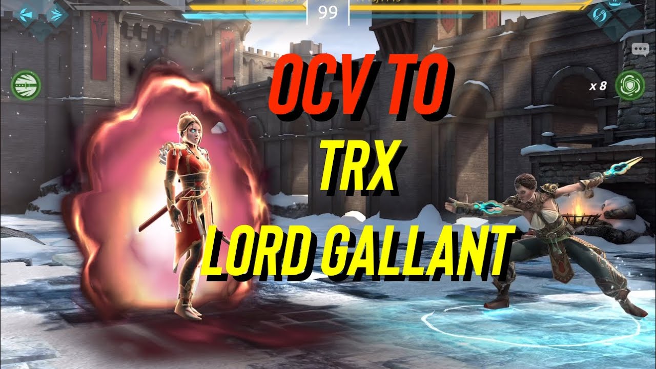 🔥👑 OCV к «TRX LORD GALLANT» - Shadow Fight 4 ⚔️