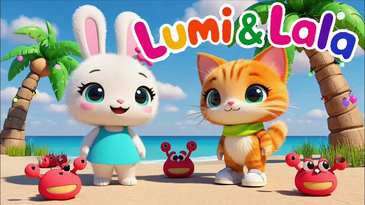 🌴Party on the Beach 🎉 | Mini Disco Song for Kids 👧🧒 | Lumi & Lala Dance Fun!