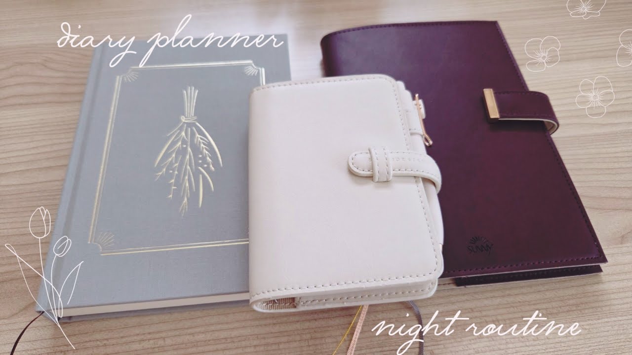 [手帳vlog]1日の振り返りを書く[ナイトルーティン]￤ｙｕｋｉｍｉの手帳時間