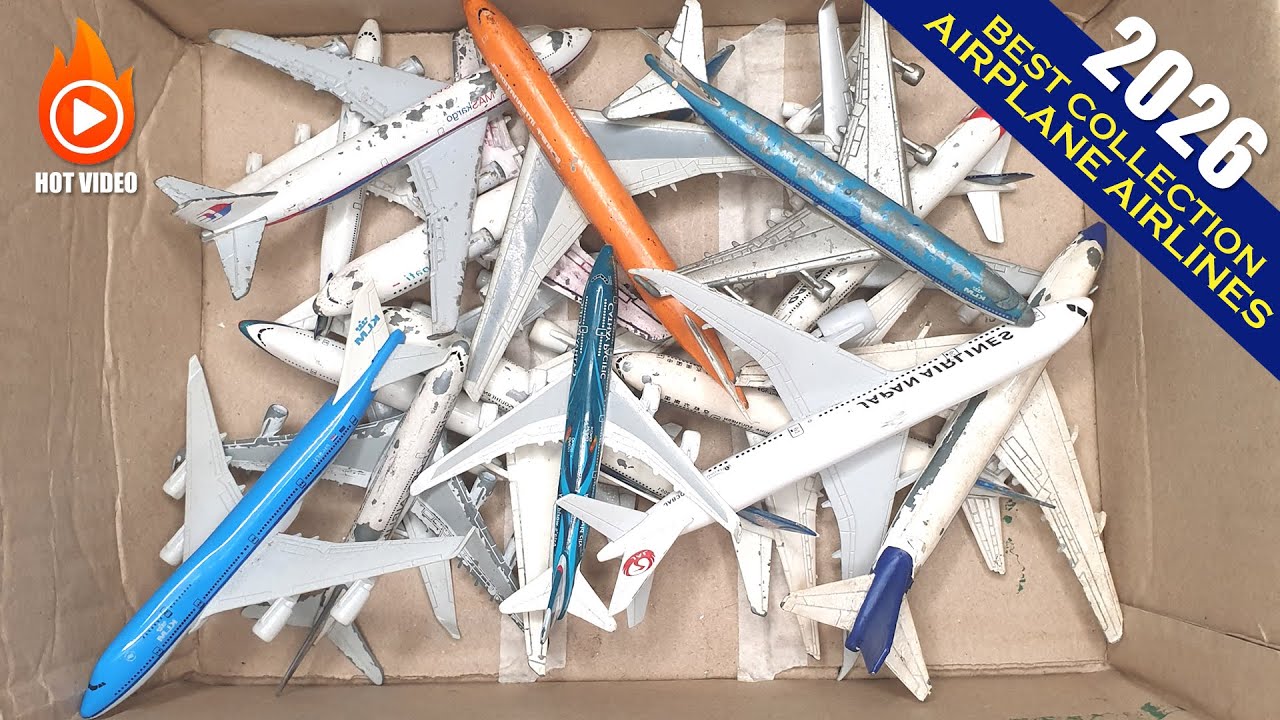 ЛУЧШАЯ КОЛЛЕКЦИЯ литых моделей самолетов и авиалайнеров.