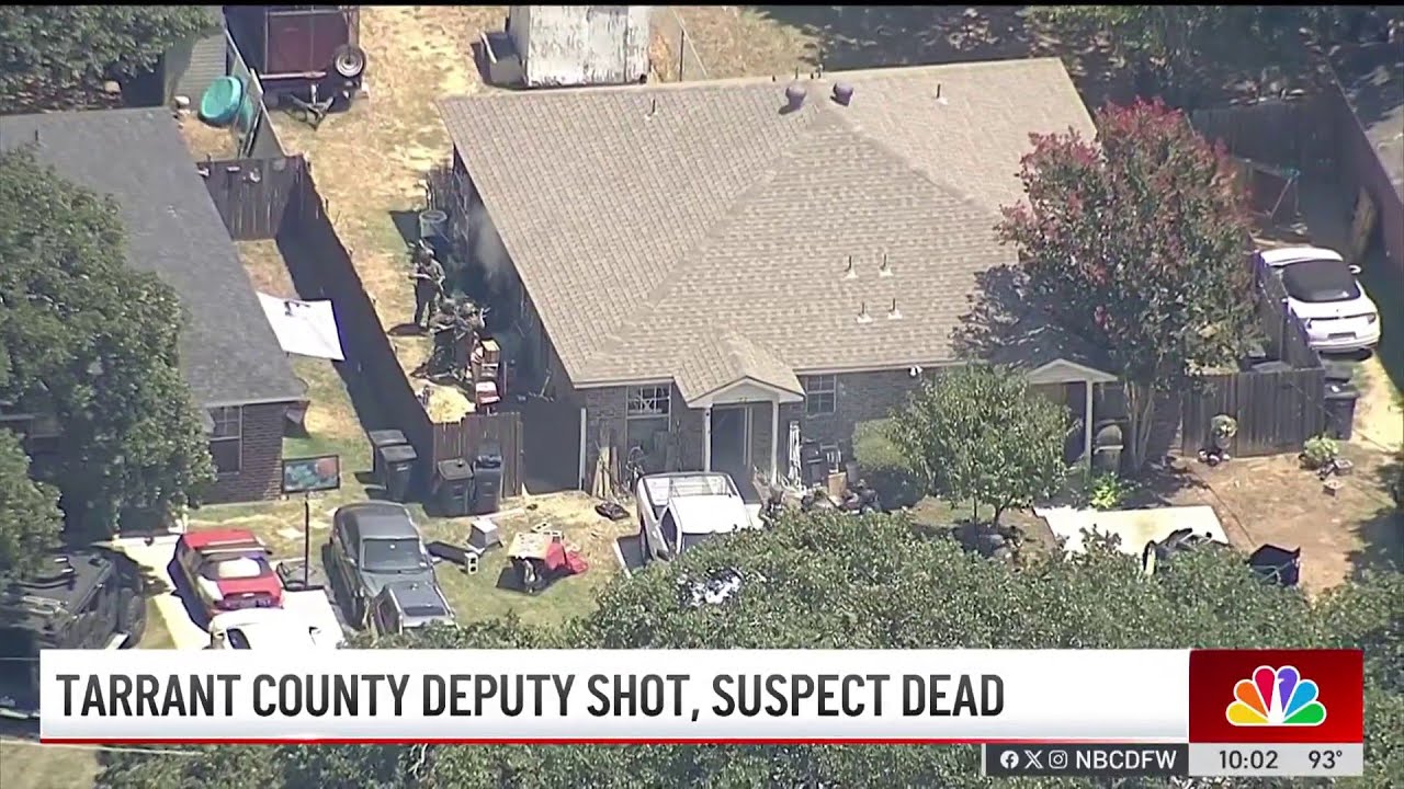 Tarrant County deputy recovering after being shot - YouTube