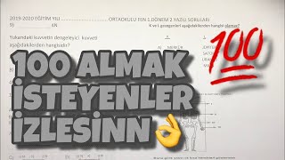 6.Sınıf Fen Bilimleri 2.Dönem 1.Yazılı