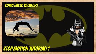 LEGO STOP MOTION ANIMATION TUTORIAL/ BACKFLIPS