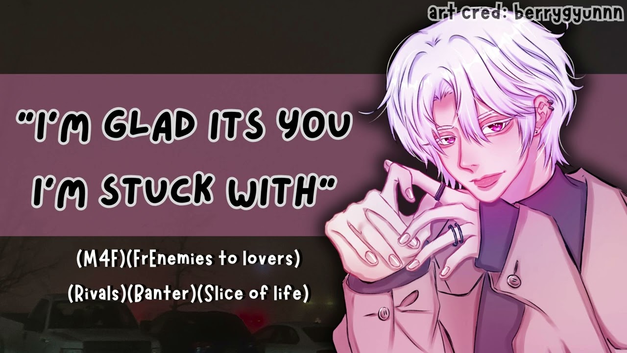 Stuck working overtime with your rival (M4F)(Enemies to lovers)(Rivals)(Banter)(Slice of life)