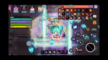 MY heroes dungeon raid: Ninja zagan cross sever worldbosss build!