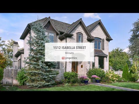 1512 Isabella Street, Wilmette, IL home video tour