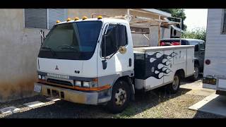 2000 Mitsubishi Fuso Fe-Sp 4 Cylinder Turbo Diesel 4D34 Walkthrough And Drive