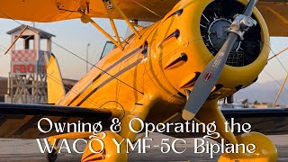 Waco YMF5C Biplane/Business For Sale