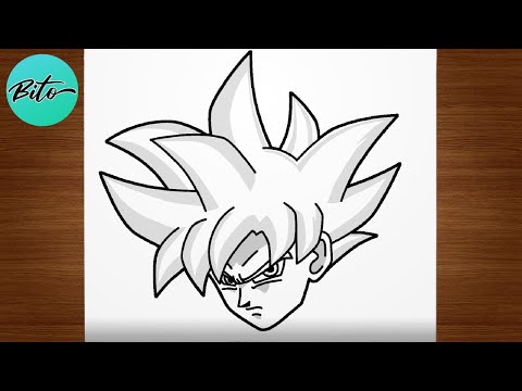 Como Desenhar Goku nível Instinto Superior #DragonBallZ #Dragon_Ball_Super  #Dragon_Ball_Z #C…