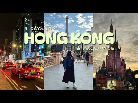 4 Days in Hong Kong: Disneyland, Macau Day Trip, Peak Tram, Ngong Ping | November 2025