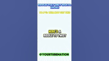 “If You Can Solve This Riddle, You’re a Genius”#RiddleChallenge #BrainTeaser #DailyRiddle