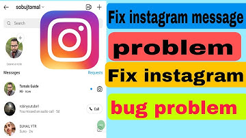 Fix instagram message problem | Instagram bug problem | Instagram not working properly 2023