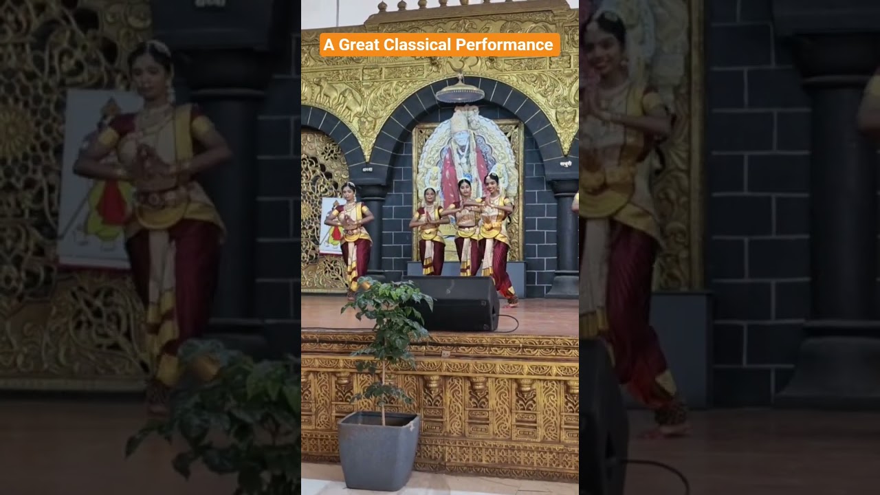 Katthak 💃 A Great Performance at Shirdi Temple 🛕 👏 