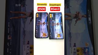 Dimensity 8500 vs 8Gen3 🔥🔥🚀🚀🚀