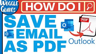 How to save Outlook email as PDF