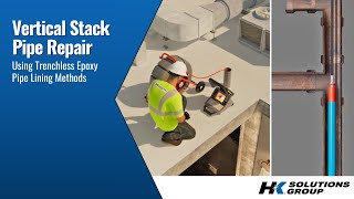 Trenchless Vertical Pipe Lining in High-Rises: Step-by-Step Animation
