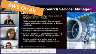 AWS On Air ft. Control costs with new Amazon OpenSearch Serverless