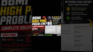 Fix High Ping Problem in BGMI 😍 | How to fix Ping high issue BGMI | Ping Problem Fix BGMI 4.4 Update
