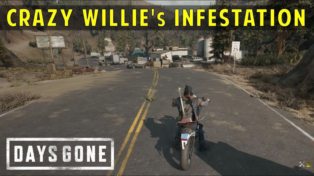 Crazy Willie's Infestation - Clear All Nests | Days Gone (Gameplay Walkthrough)