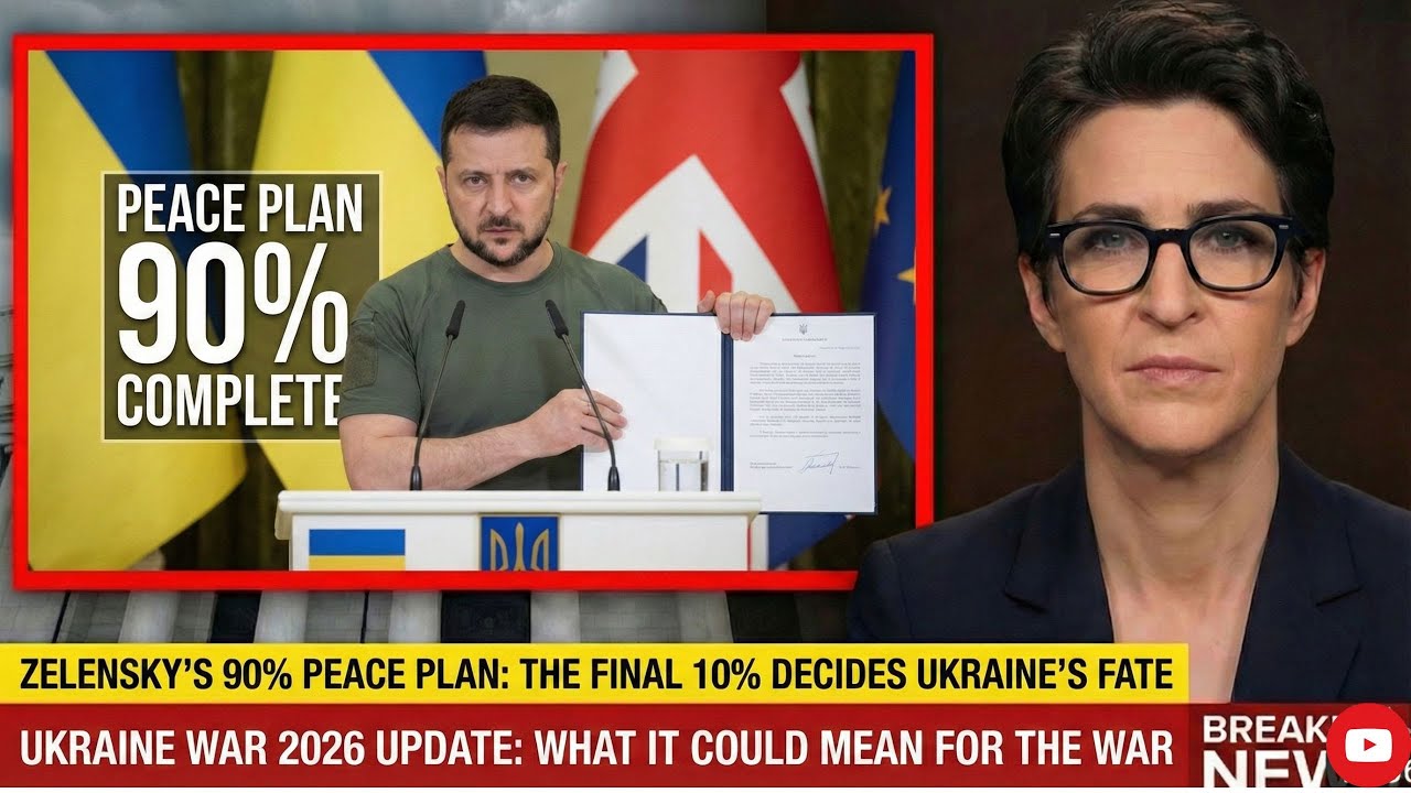 Zelensky's 90% Peace Plan Revealed — Here's What the Final 10% Could Mean _ Ukraine War 2026