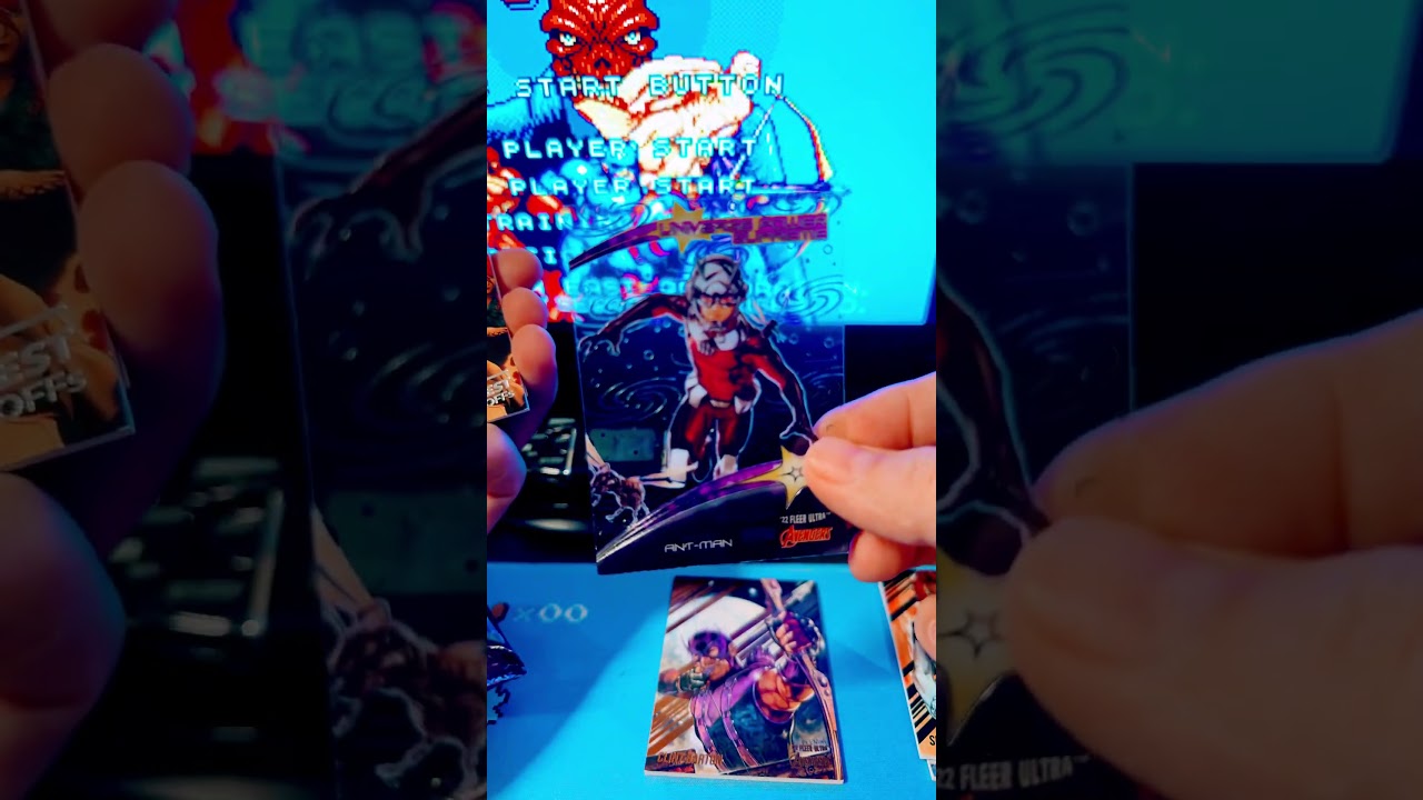 Opening a Pack Of 2022 Marvel Fleer Ultra Avengers Trading Cards!