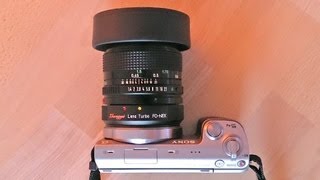 Handling Lensturbo Vs. Standard-Adapter Für Fd-Nex