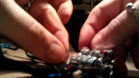 model how to spark plug wires